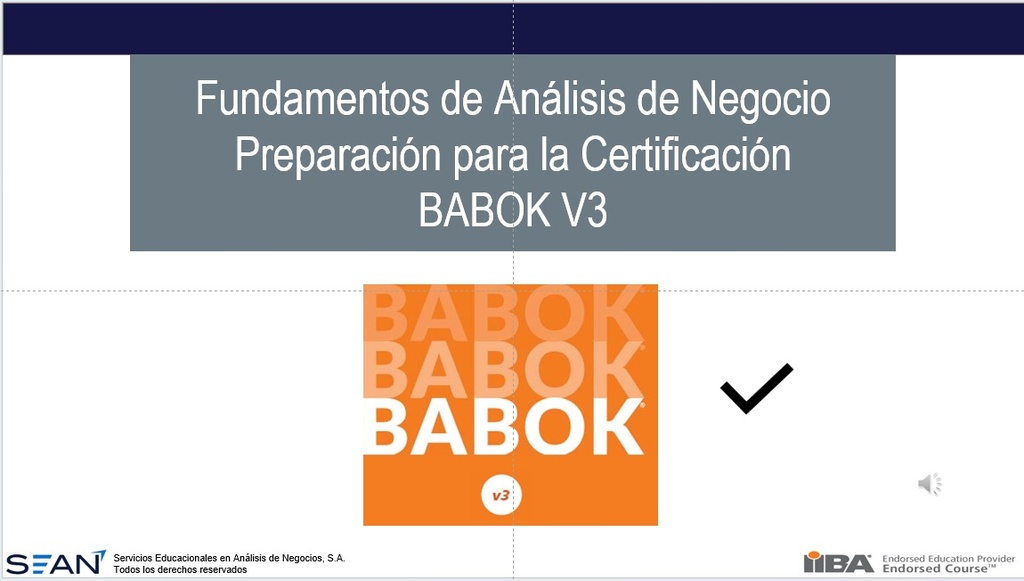 ECBA™ - Preparación para la Certificación en Análisis de Negocio